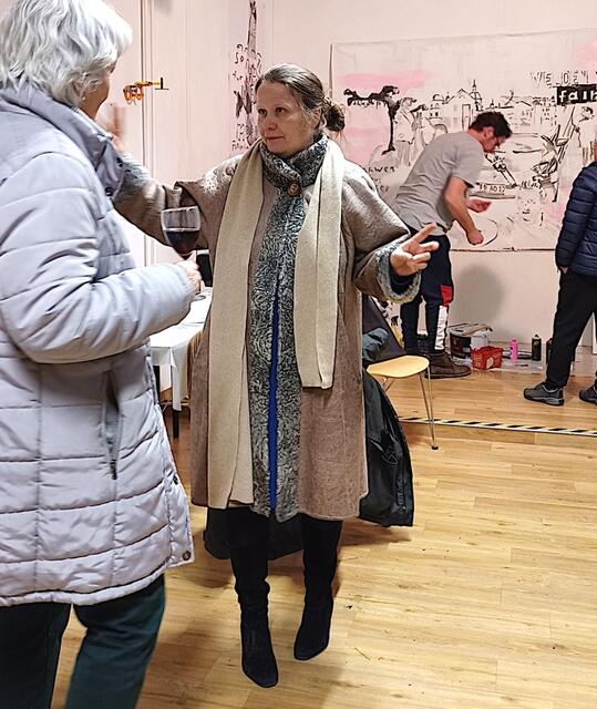 Arbeit und Gespräche | Foto: Ambrusch-Rapp