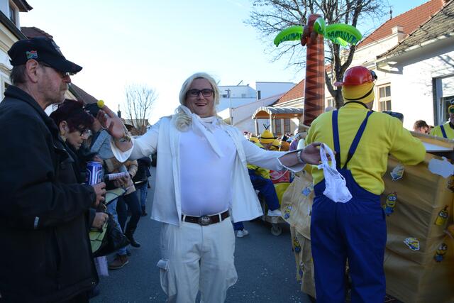 Philipp Kruschitz war als "Dru" verkleidet. | Foto: Jennifer Flechl