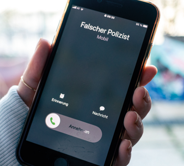 Beenden Sie das Telefonat bei Betrugsverdacht sofort. | Foto: BK/Fröhlich