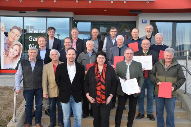Neuwahl und Mitgliederehrung der Gewerkschaft vida Obersteiermark West in Zeltweg. | Foto: Pfister