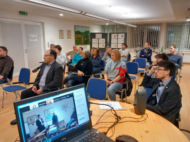 Gemeindebeteiligung beim Mobilitätsabend im Gemeindeamt Spillern. | Foto: NÖ.Regional