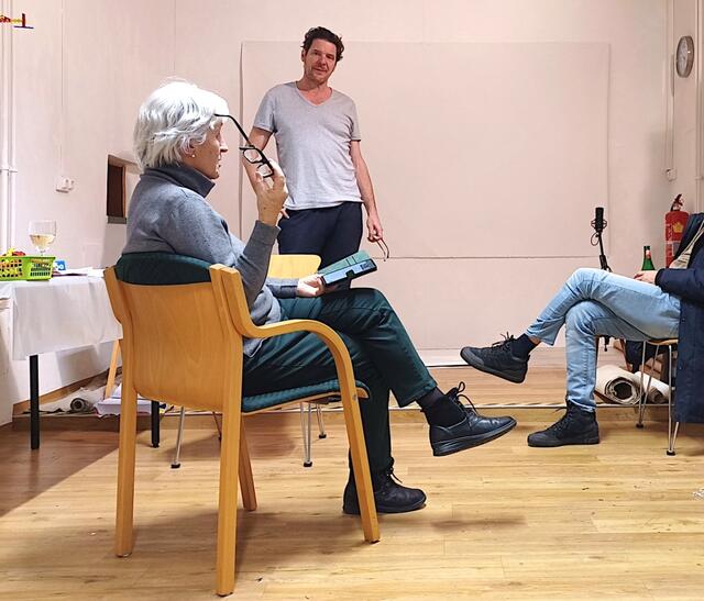 Brigitte Nachbar im Interview mit Gerhard Fresacher | Foto: Ambrusch-Rapp