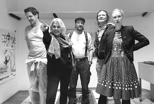 Gerhard Fresacher, Magda Kropiunig, Martin Kirchner, Ronald Zechner, Gina Drewes  | Foto: Ambrusch-Rapp