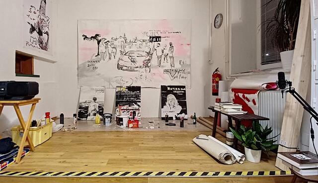 work in progress by Gerhard Fresacher | Foto: Ambrusch-Rapp