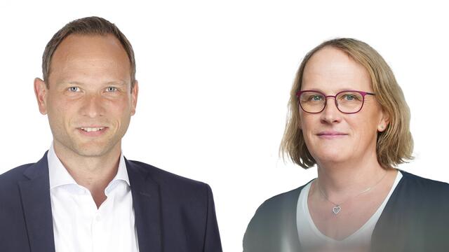 Klaus Wimmer und Sonja Wiesholzer leiten ab 2025 die OÖ Verkehrsholding. | Foto: OÖVV/Oliver Lang