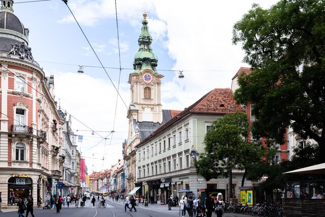 Die Grazer Altstadt wird durch die "Lange Nacht der Chöre" am 8. Mai zur Bühne. | Foto: Jorj Konstantinov