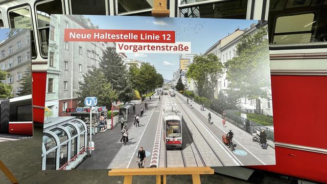 Alles rund um den geplanten Bau der Linie 12 erfahren Interessierte bei einer Info-Veranstaltung der Wiener Linien.  | Foto: Kathrin Klemm/Wiener Linien