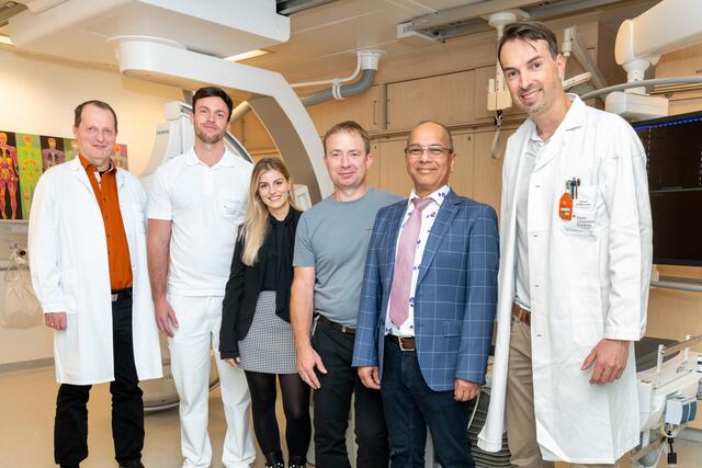 Das „MAIDA"-Projektteam (von links): Franz Fellner, Julian Niedermair, Vanessa Haslwanter, Bernd Göttel, Humayaun Kabir sowie Mario Scala. | Foto: KUK