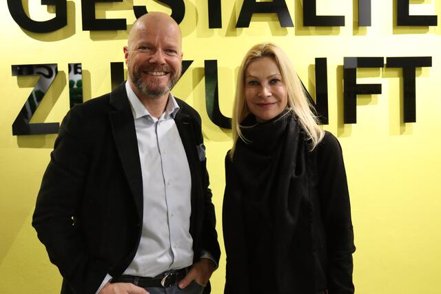 Vom Stadtmarketing Villach: Klaus Krall und Sandra Staber-Gajsek | Foto: MeinBezirk.at