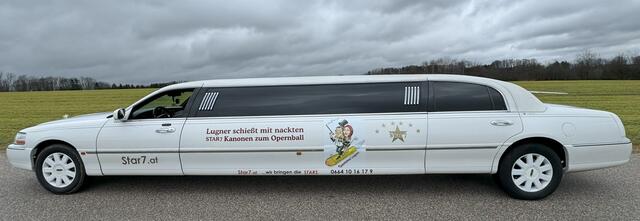 Mit dieser Limousine aus Amstetten fährt Richard Lugner zum Opernball | Foto: Star 7