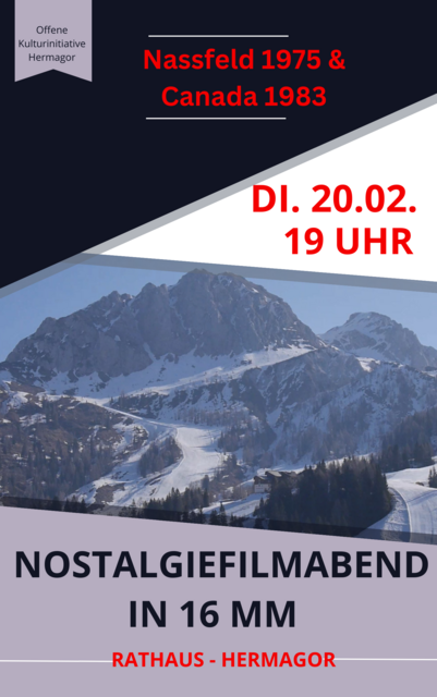 Plakat Die 2. Aktion - Nostalgiefilmabend in 16 mm | Foto: Peter Citti