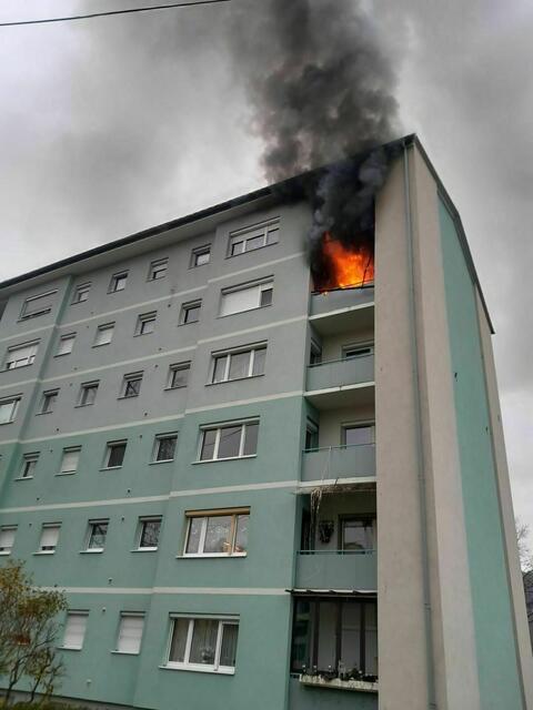 Brand in einem Grazer Wohnhaus | Foto: BFG