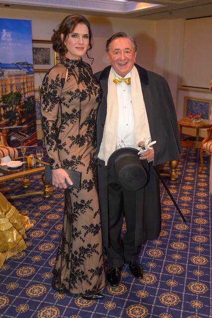 Unvergessen auch Brooke Shields im Jahr 2016. | Foto: Richard Lugner