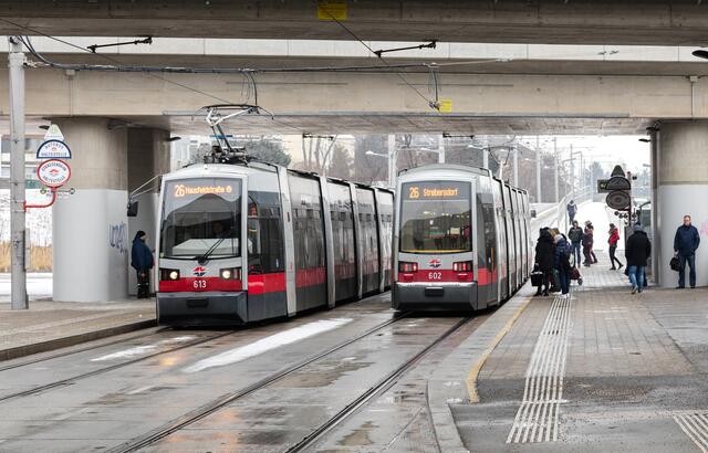 Der wohl nächstgrößere Punkt für die Donaustädterinnen und Donaustädter ist die Verbesserung der Öffi-Infrastruktur.  | Foto: Manfred Helmer/Wiener Linien