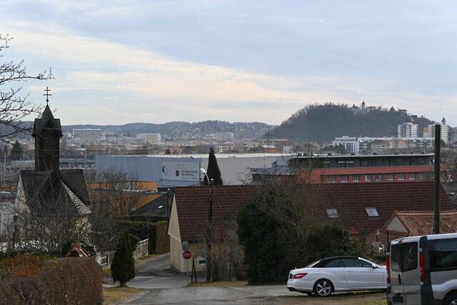 Blick zum Schlossberg