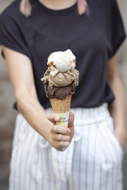 Das warten hat bald ein Ende: Noch bevor die letzten Faschingskrapfen "verzwickt" wurden, öffnen die ersten Grazer Eisdielen. | Foto: Die Eisperle