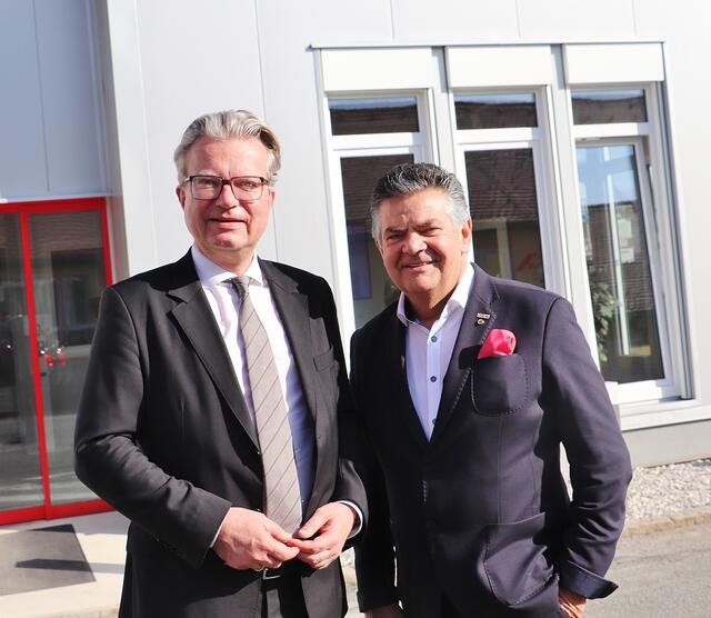 LH Christopher Drexler und WB-Obmann Michael Hohl | Foto: Edith Ertl