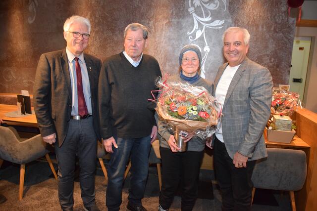 Das Ehepaar Christine und Peter feierten ihr 50. Hochzeitsjubiläum. | Foto: Gemeinde Prutz
