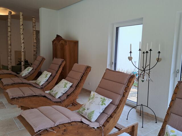 Der Saunabereich. | Foto: Stefanie Machtinger