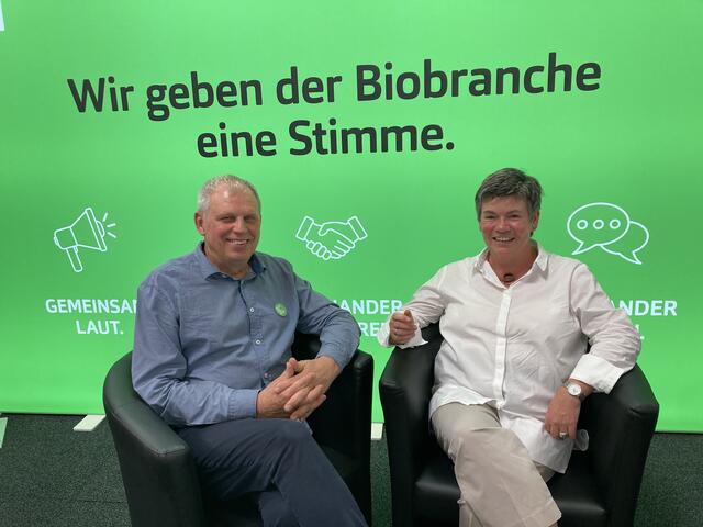 Die Gesichter hinter dem Biofachhandel in Tulln: Christiane und Anton Wegger vom Bio am Platz.  | Foto: Forum Biofachhandel