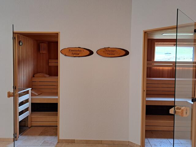 Der Saunabereich. | Foto: Stefanie Machtinger