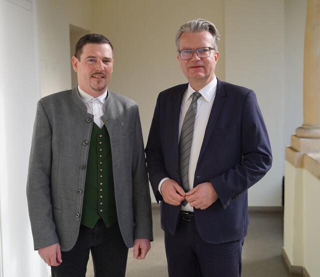 Mit Bgm. Roland Nöhrer, Gemeinde Buch-St. Magdalena | Foto: StVP