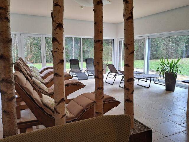 Der Saunabereich. | Foto: Stefanie Machtinger