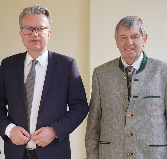 Mit Bgm. Manfred Schaffer, Gemeinde Bad Blumau. | Foto: StVP