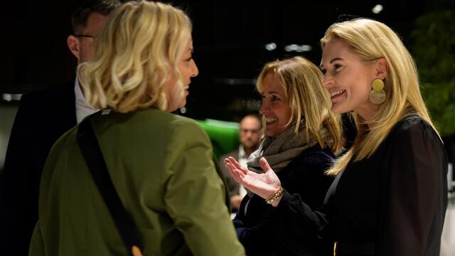 Der persönliche Austausch ist wichtiger Bestandteil der Veranstaltungen des Managementclubs. | Foto: Stefan Schubert
