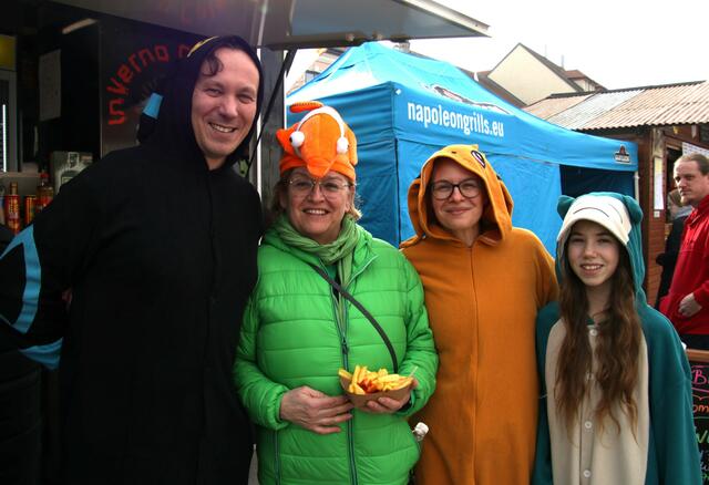 Jens Koselowski, Elisabeth Lissa, Corinna Lissa und Lena Koselowski. | Foto: Christian Nowotny
