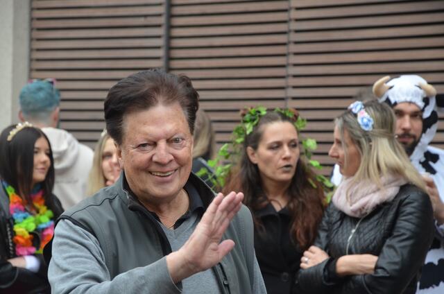 Vizebürgermeister Willi Koch schaute kurz vorbei