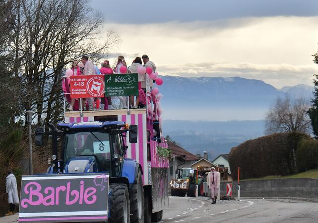 Barbies mit Aussicht