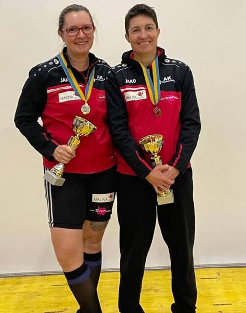 Gold und Bronze holten Caroline Marounek und Bettina Pretterklieber für den ASKÖ AK Traiskirchen bei den ASKÖ Landesmeisterschaften 2024 | Foto: ASKÖ AK Traiskirchen