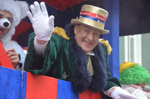 "Zirkusdirektor" Sepp Jury wirbt für seine "Gmündner Gschnas"