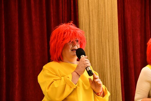 Seitens der Marktgemeinde ONK begrüßte in Vertretung von Bürgermeister Josef Rathgeb, Vizebürgermeisterin Anneliese Bräuder das anwesende Publikum.  | Foto: Ganglberger Herbert