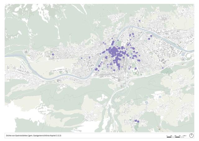 Gastgartendichte in Innsbruck | Foto: Stadt Innsbruck/Architekt &amp; Stadtplaner Philipp Fromm