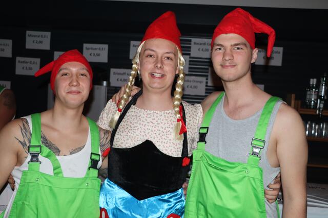 Marco Oswaldi, Maik Röck und Jannik Unterberger