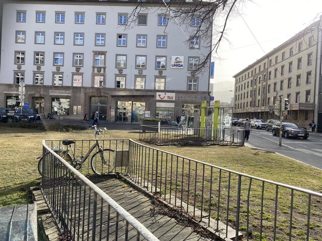 Am Bozner Platz waren einst WC-Anlagen untergebracht. (Archivbild) | Foto: BezirksBlätter Innsbruck