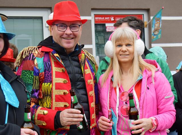 Manfred Ettinger mit Freundin Bettina