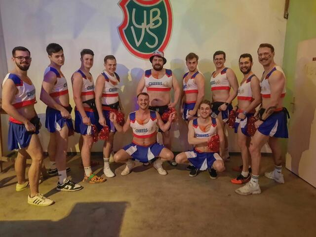 Der Burschenverein überraschte nicht nur mit einer exzellenten Organisation, sondern auch mit einem kreativen Kostümthema.  | Foto: Burschenverein Bad Sauerbrunn