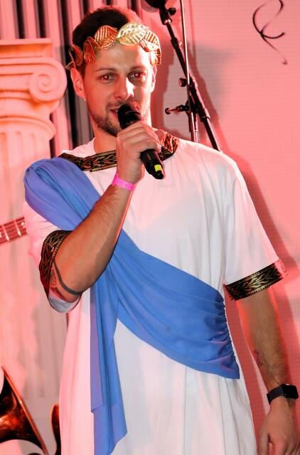 Tobias Luger in seinem Element