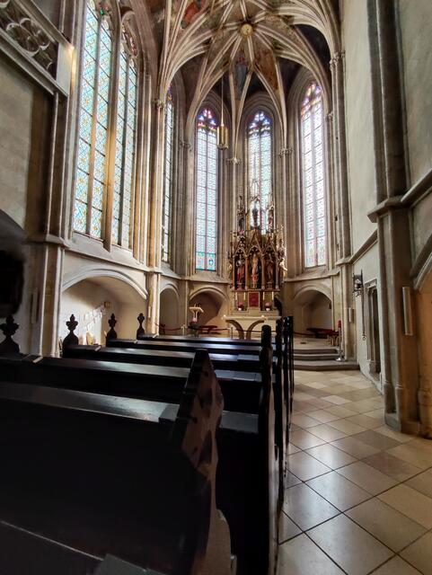 Das schmale Kirchenschiff... | Foto: I.Wozonig