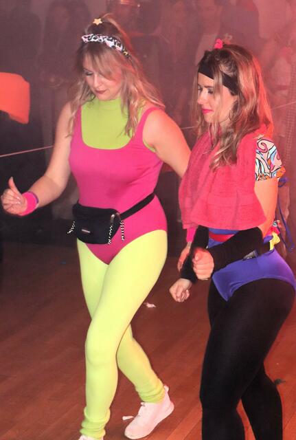 Aerobic auch auf dem Catwalk