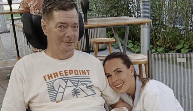 Alois Rockenschaub mit seiner Tochter Carmen Hackl | Foto: Privat