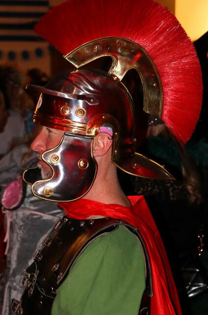 Der Legionär achtete auf die Ordnung