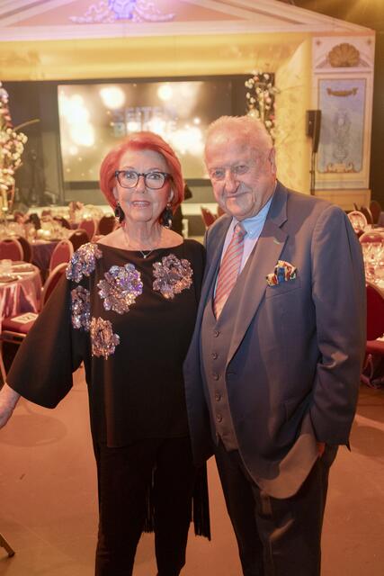 Ingrid Klingohr mit Rudolf "Purzl" Klingohr. | Foto: Jürgen Hammerschmid