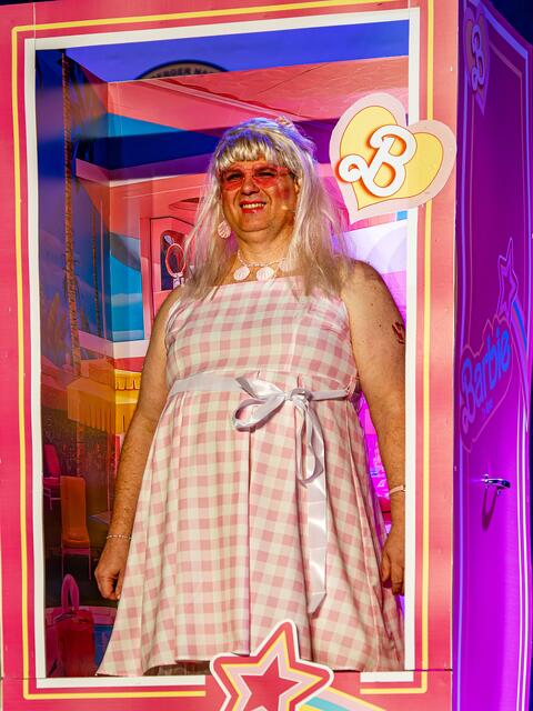 Ilmar Tessmann als Saualm Barbie | Foto: Bilder Herbert Fauster freie Verwendung