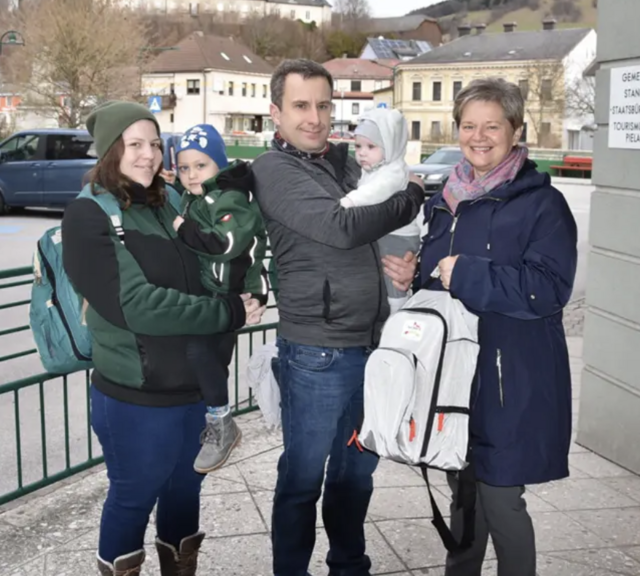 Herzlich Willkommen kleiner Mann. | Foto: Gemeinde Kirchberg / Gansch-Forst