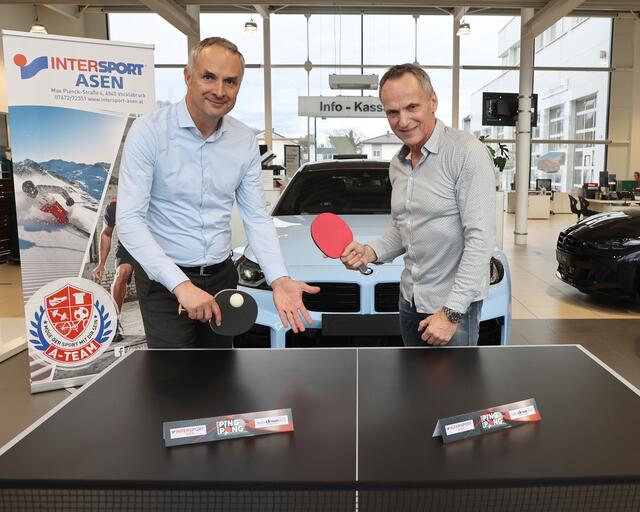 Udo Hermanseder und Andreas Berger (r.) trainieren bereits für das Turnier | Foto: Helmut Klein