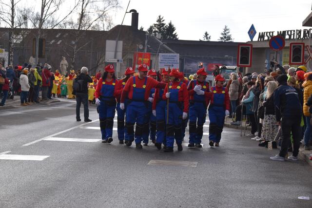 Beim Faschingsumzug in der Stadtgemeinde Wieselburg herrschte ein wahrlich buntes Narrentreiben. | Foto: Roland Mayr